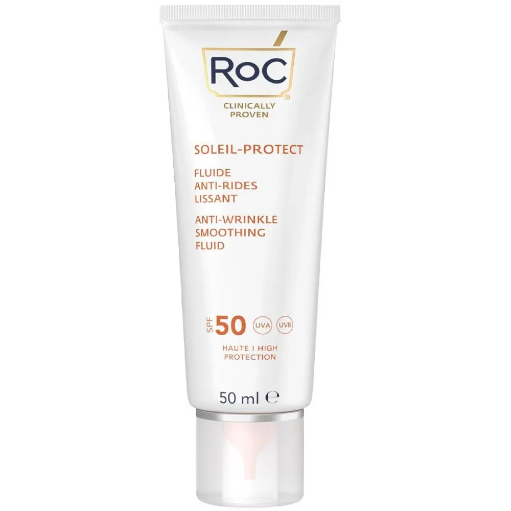 Fluid catifelant cu SPF 50 Soleil Protect, 50ml, Roc