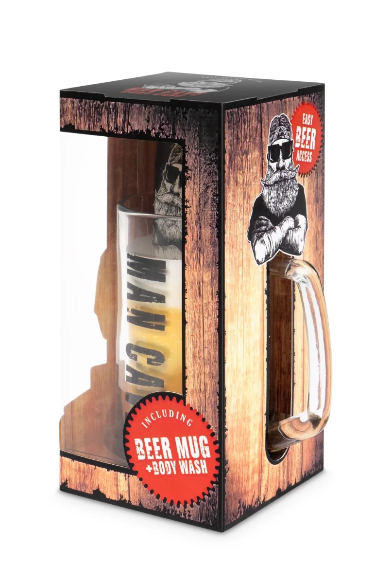 Set Man Cave & Beer Mug, Treffina