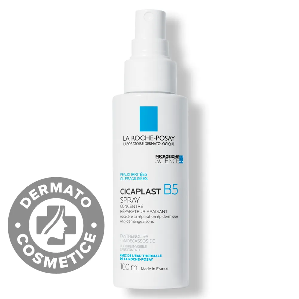 Spray reparator si calmant Cicaplast B5, 100ml, La Roche-Posay 