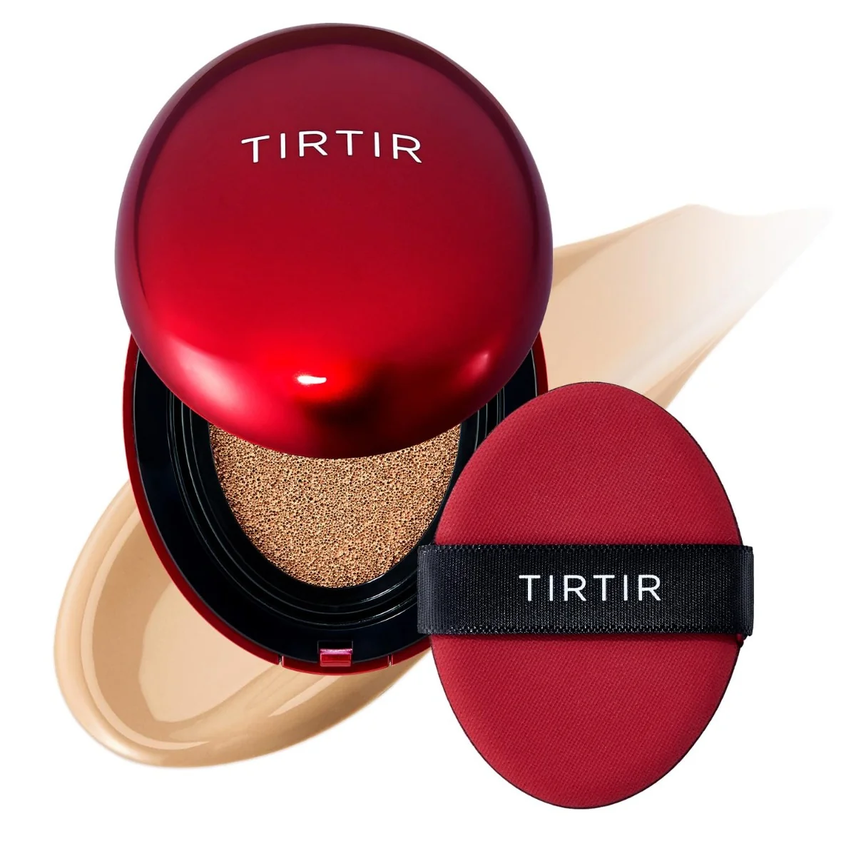 Fond de ten Mask Fit Red Cushion 27N Caramel, 18g, Tirtir 