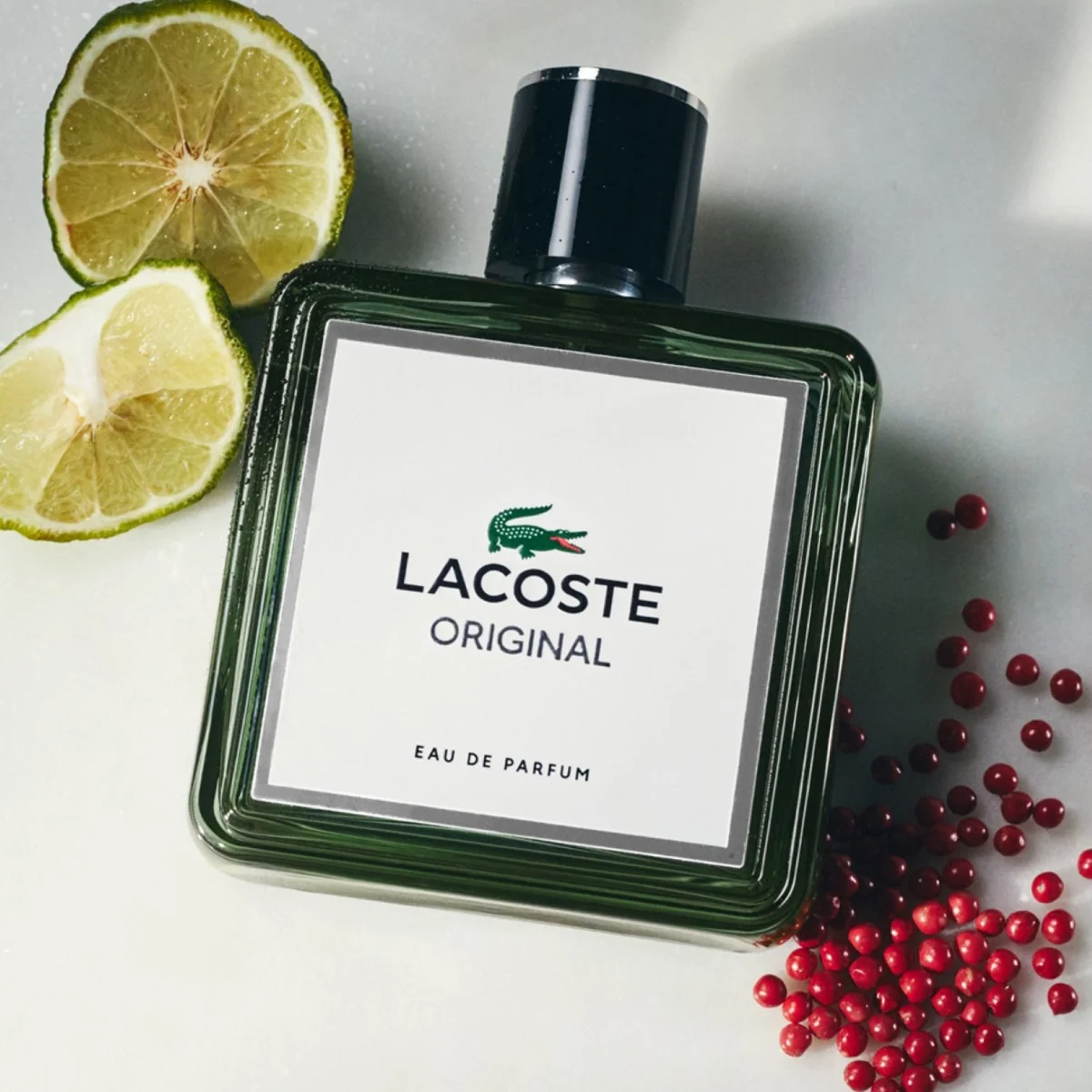 Set pentru barbati Apa de parfum Original 60ml + Gel de dus 100ml, Lacoste 