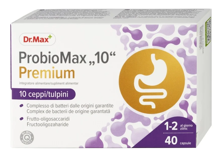 Dr. Max Probiomax 10 Premium, 40 capsule 