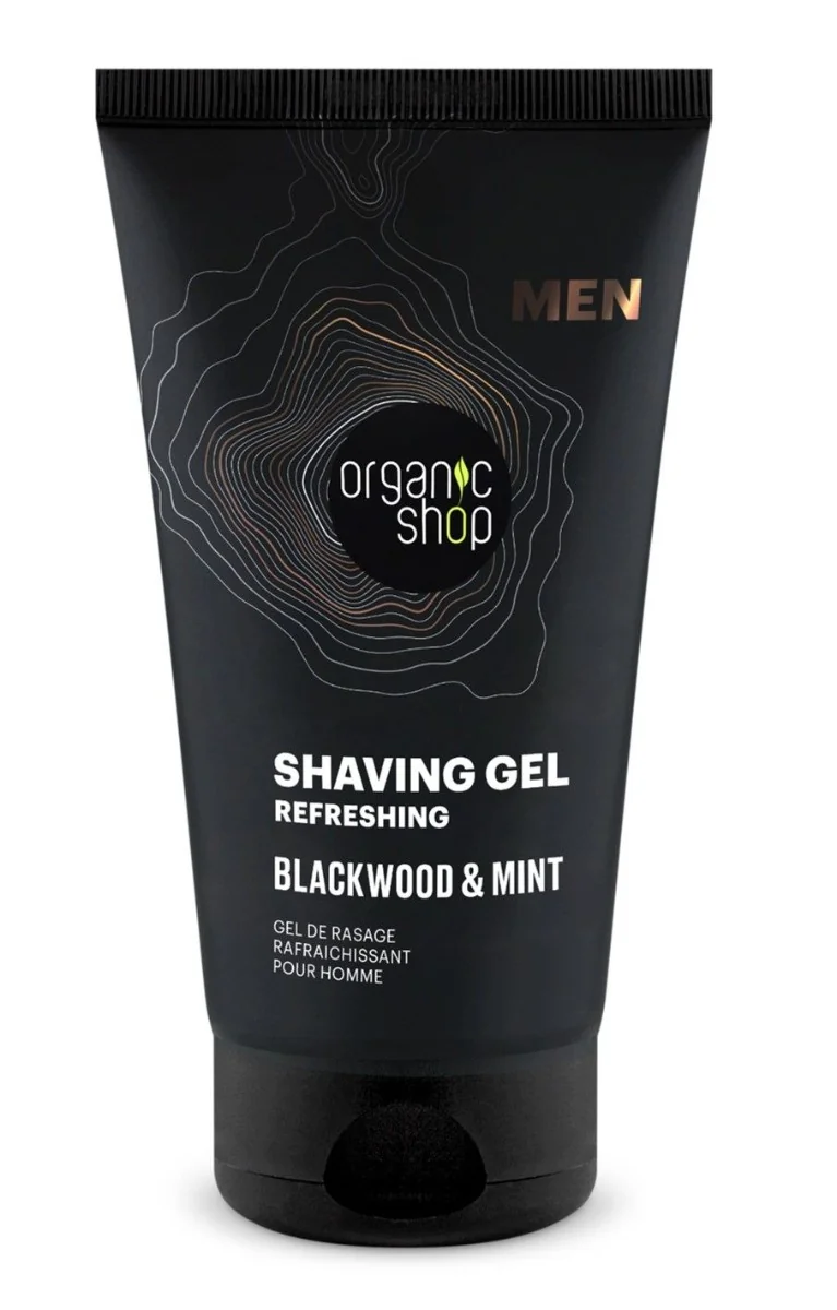 Gel de ras cu menta Blackwood, 150ml, Organic Shop