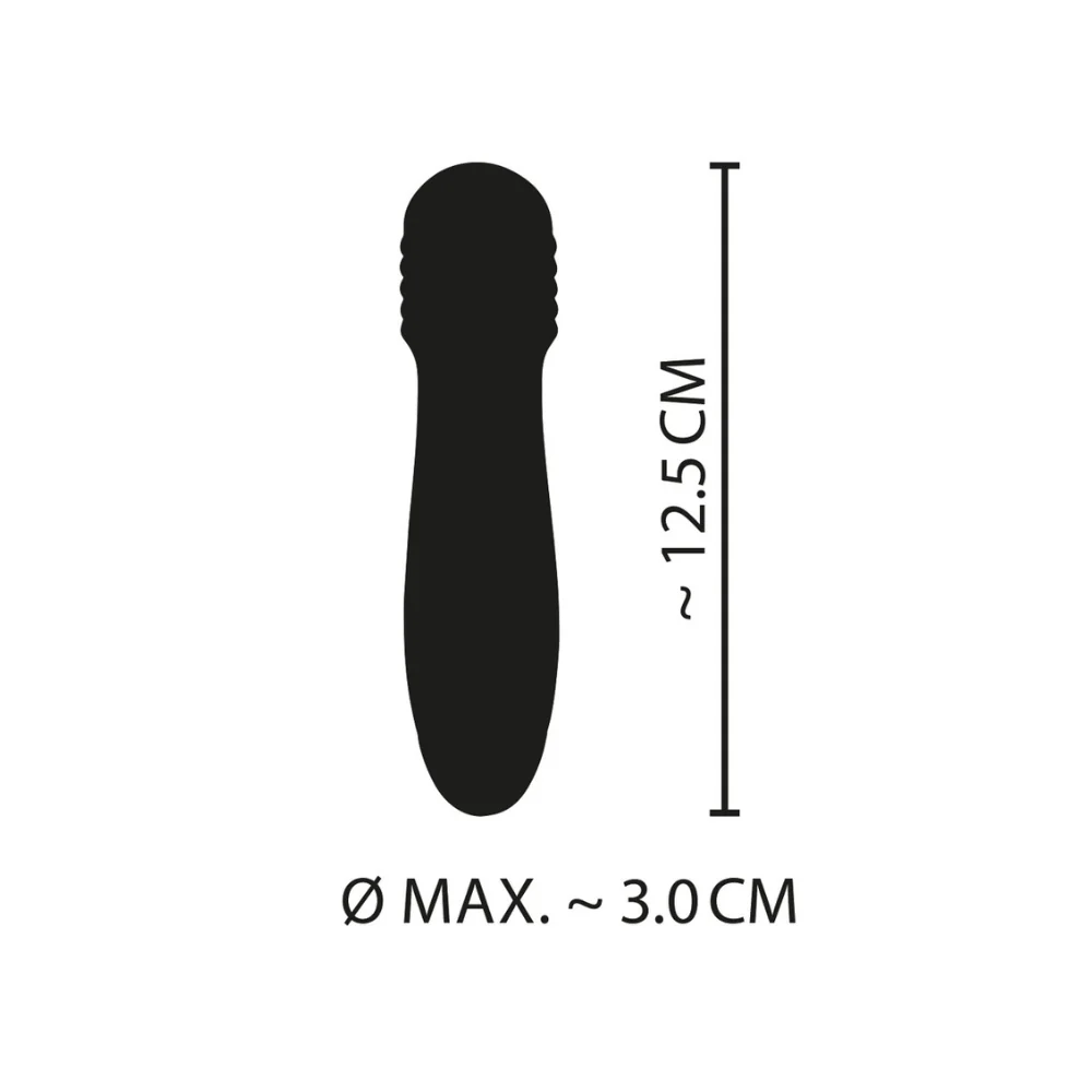 Mini vibrator cu 7 moduri de vibratie verde, 1 bucata, Cuties 