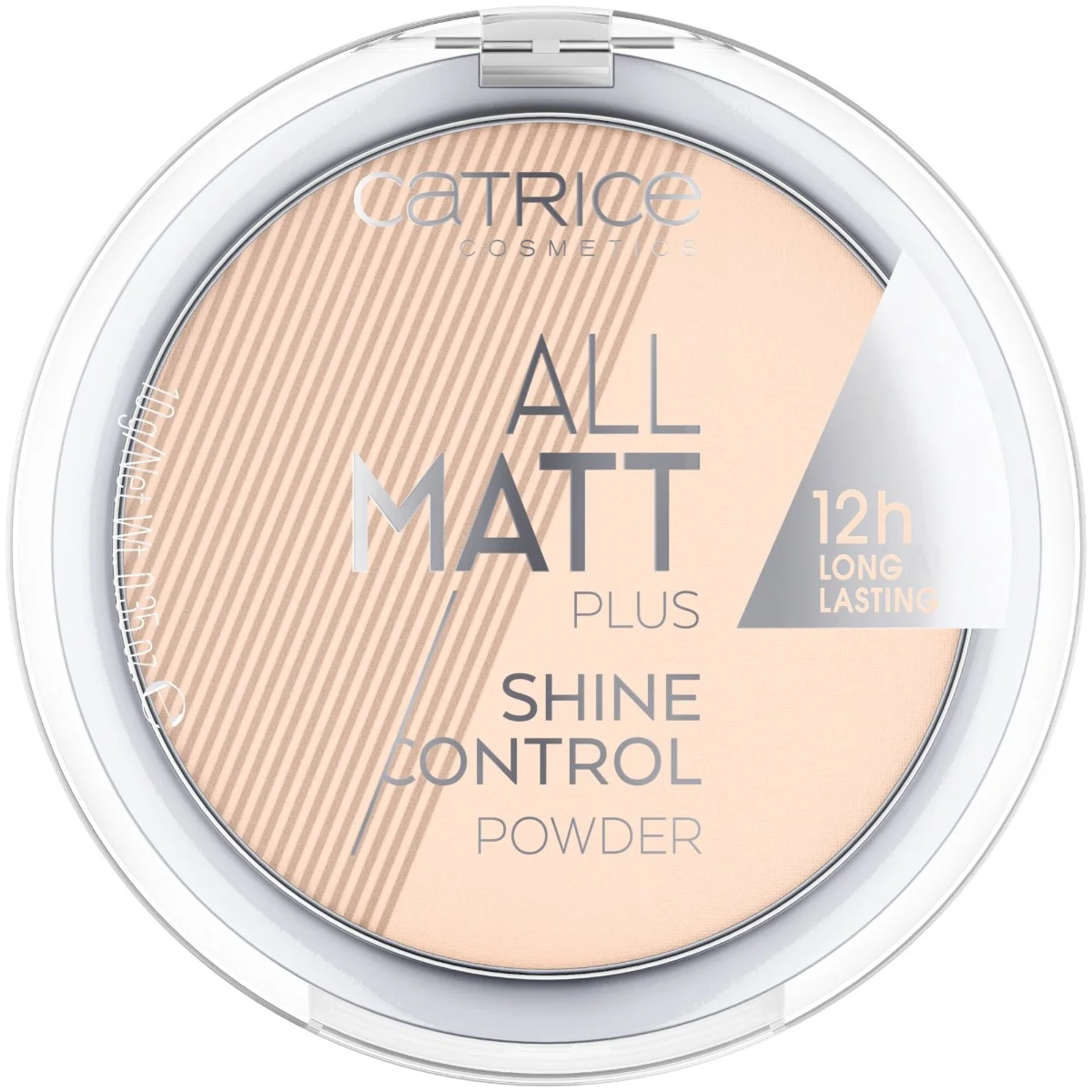 Pudra compacta All Matt Plus Shine Control Powder 010 - Transparent, 10g, Catrice 