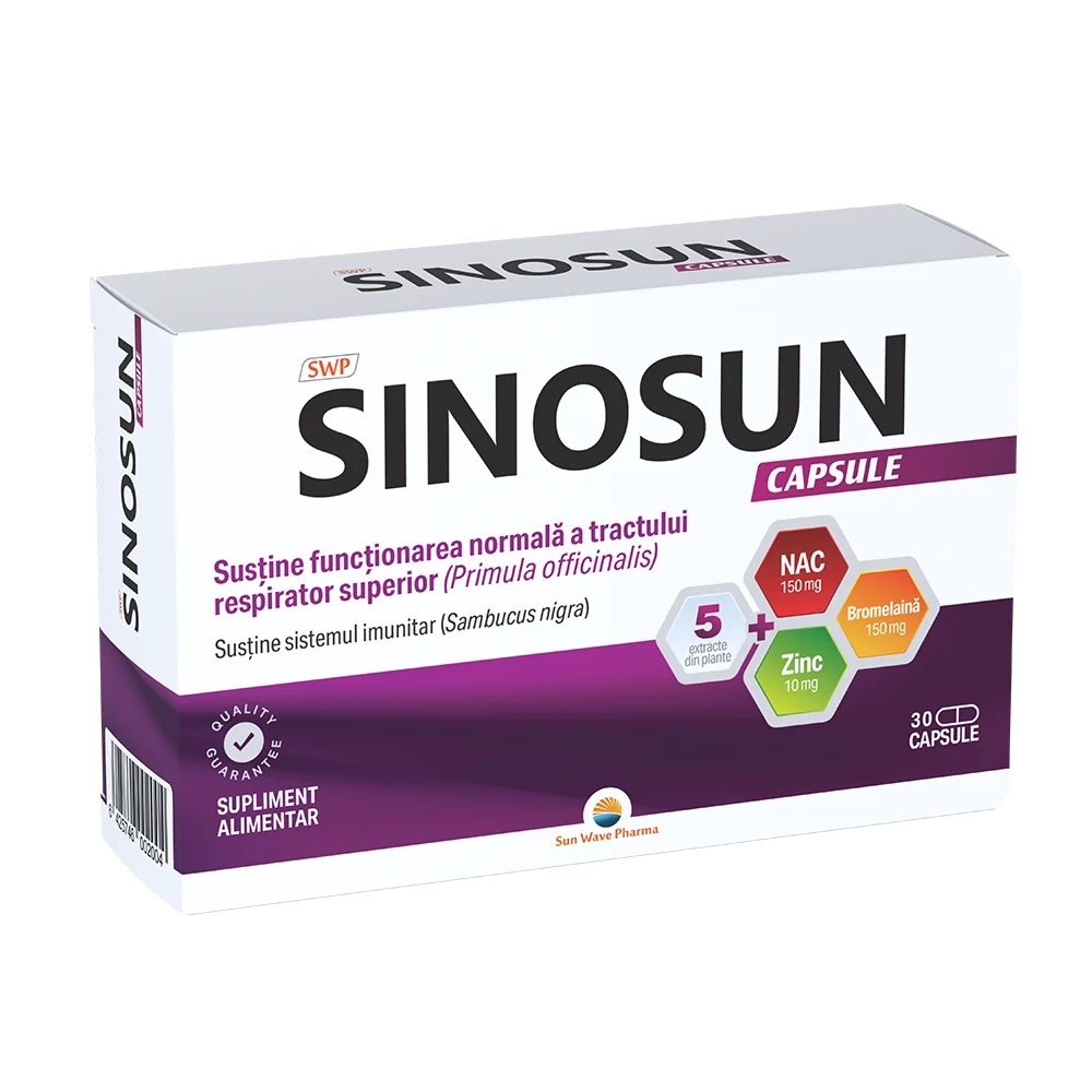 Sinosun, 30 capsule, Sun Wave Pharma