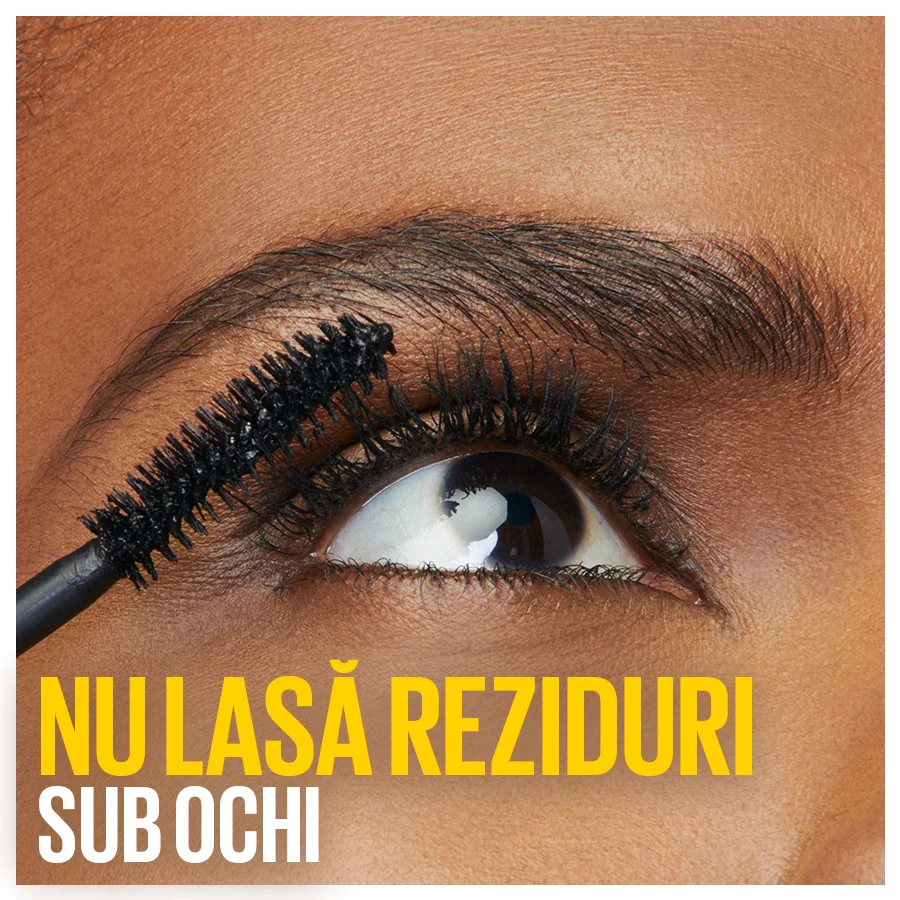 Mascara pentru volum si curbare Very Black The Colossal Curl Bounce, 10ml, Maybelline 