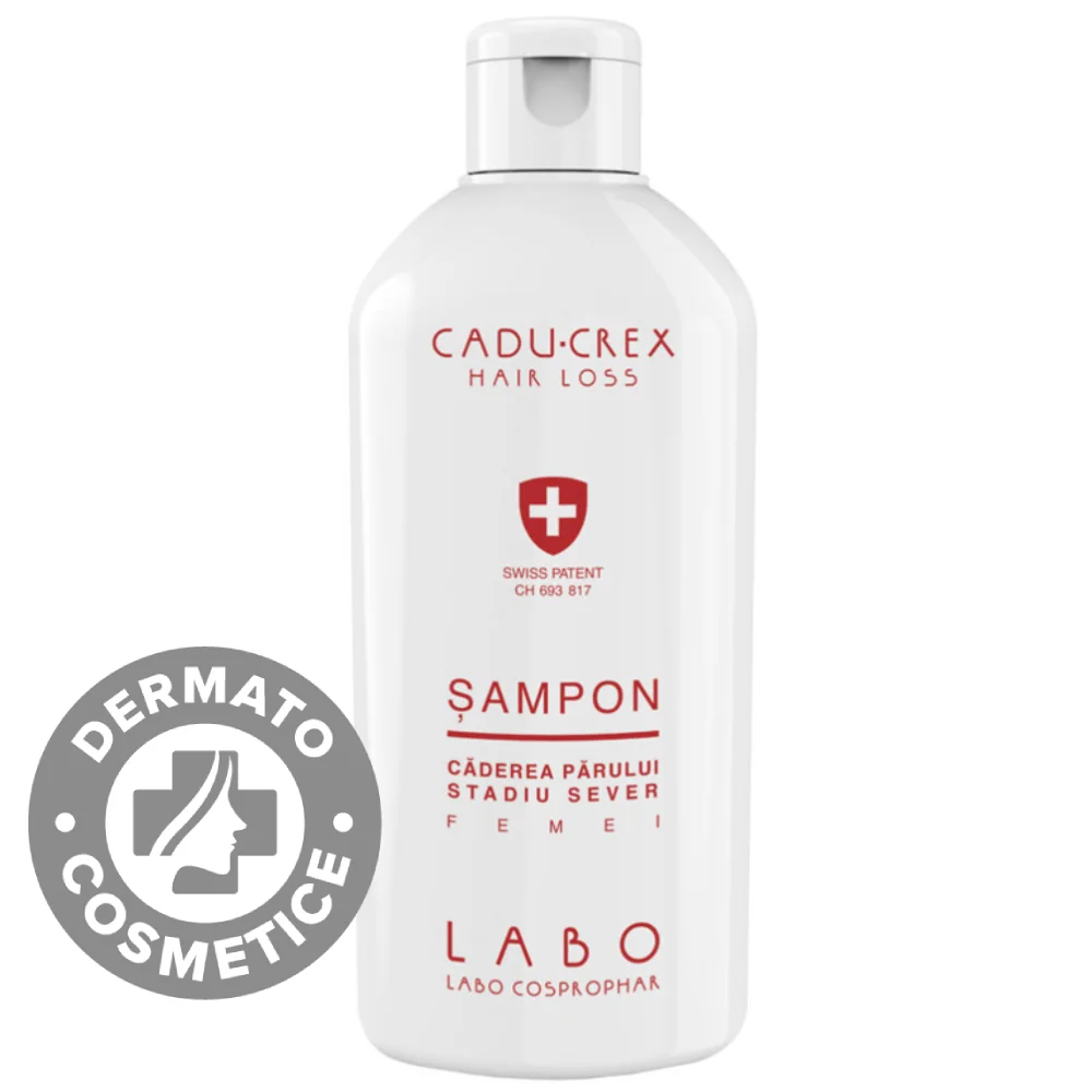 Sampon impotriva caderii parului stadiul sever Cadu-Crex femei, 200ml, Labo 