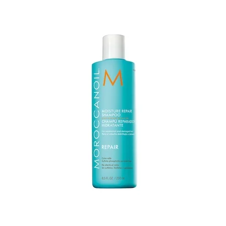 Sampon pentru par slabit si deteriorat Moisture Repair, 250ml, Moroccanoil