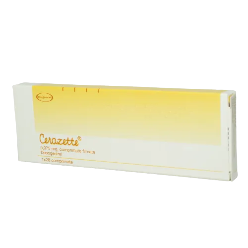 Cerazette 75mcg, 28 comprimate, Organon Biosciences 