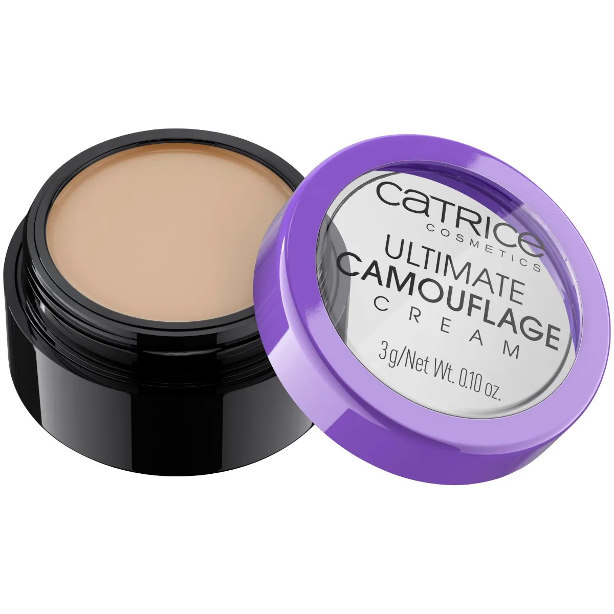 Crema corectoare Ultimate Camouflage Cream 020 - N Light Beige, 3g, Catrice 