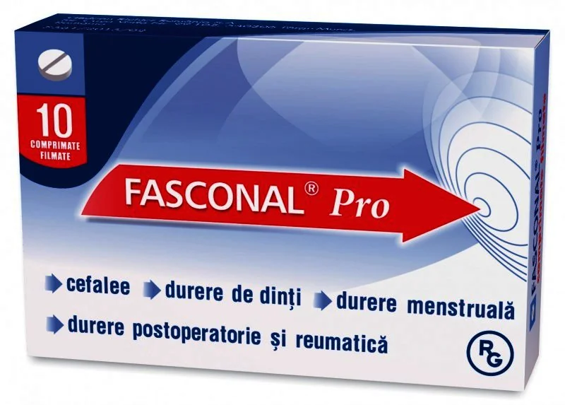 Fasconal Pro, 10 comprimate, Gedeon Richter