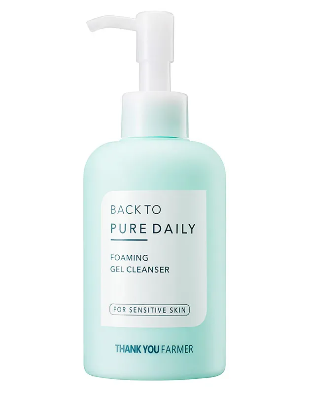 Gel spumant pentru curatare Back to Pure Daily, 200ml, Thank You Farmer 