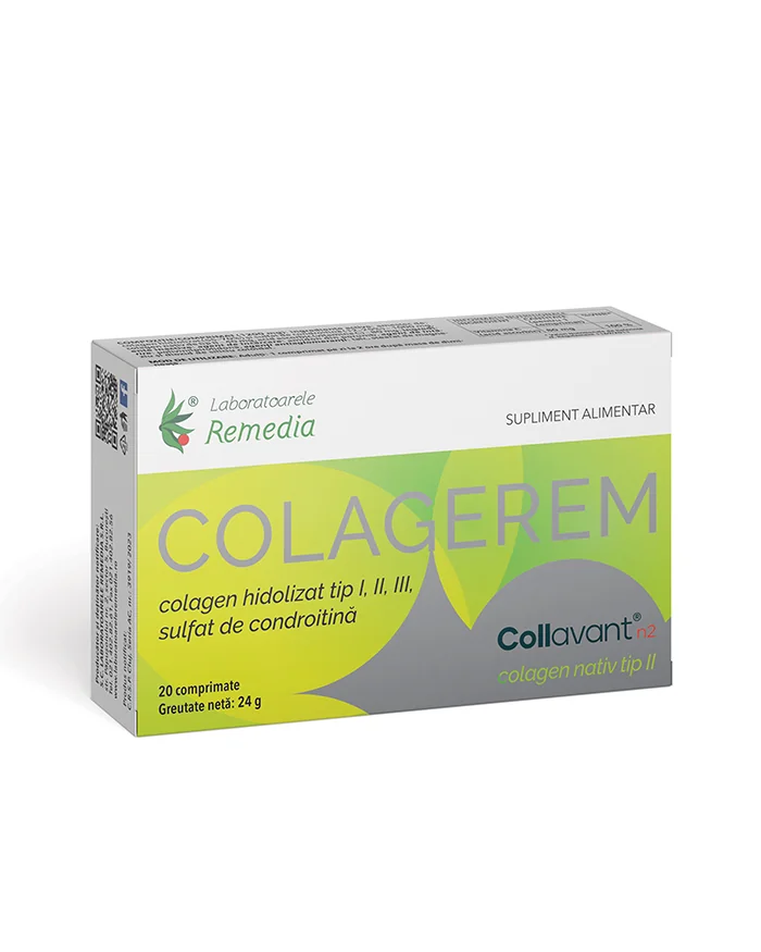 Colagerem, 20 comprimate, Laboratoarele Remedia