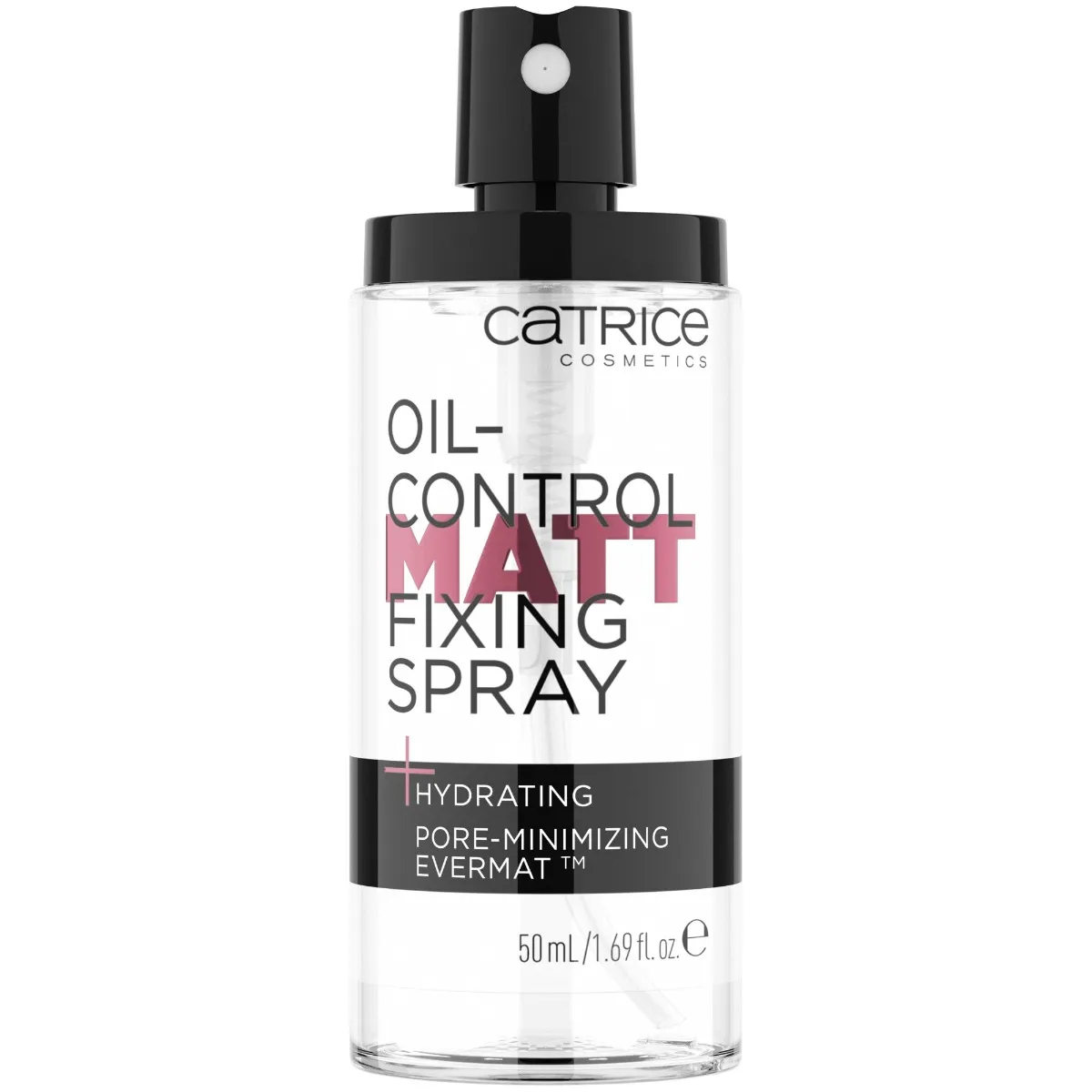 Spray pentru fixarea machiajului Oil-Control Matt Fixing Spray, 50ml, Catrice 