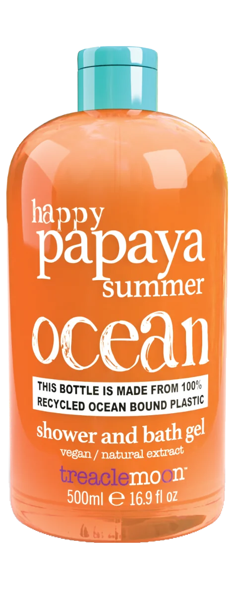 Gel de dus Papaya Summer, 500ml, Treaclemoon