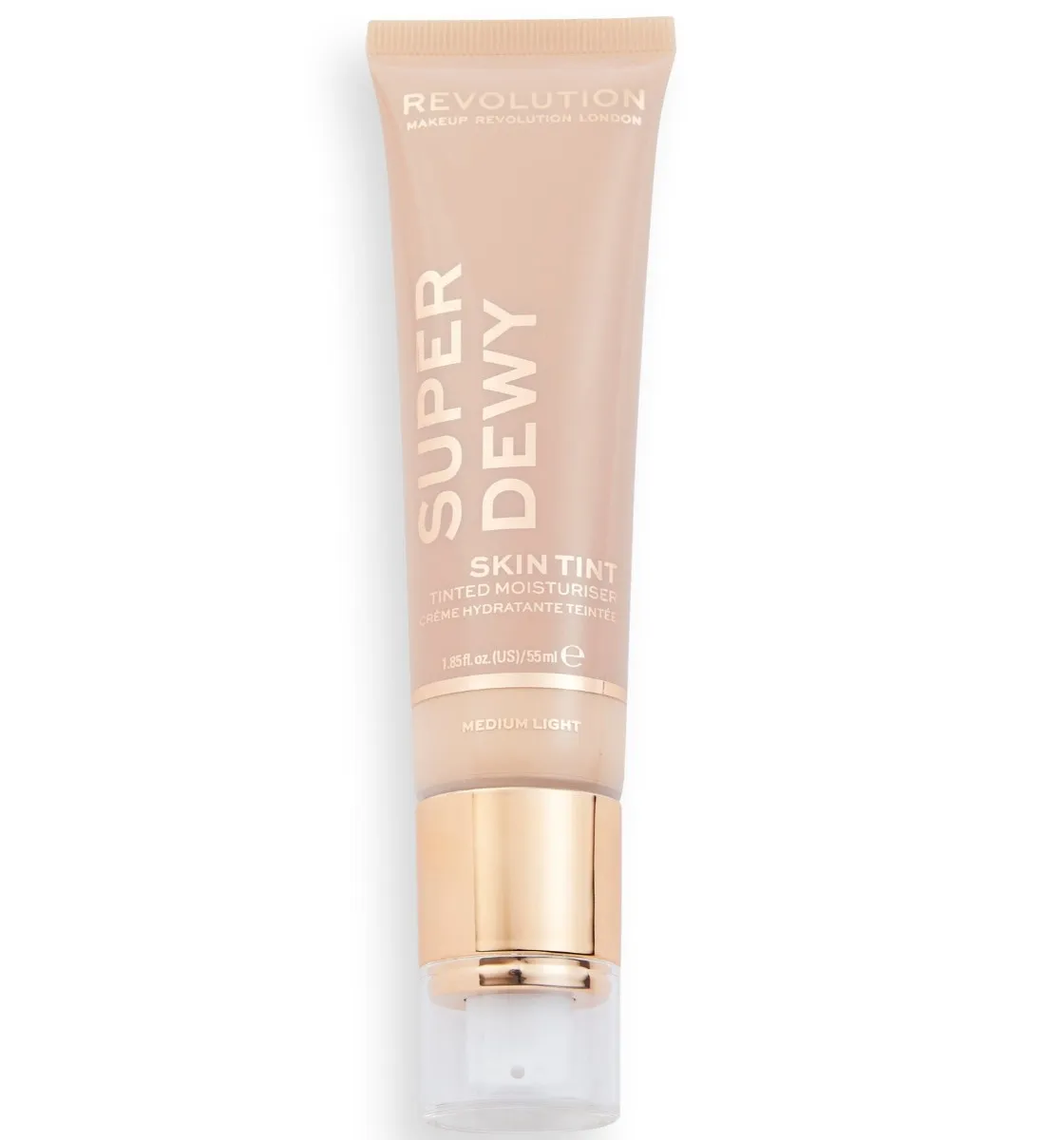 Crema hidratanta nuantatoare Superdewy  Medium Light, 55ml, Makeup Revolution 