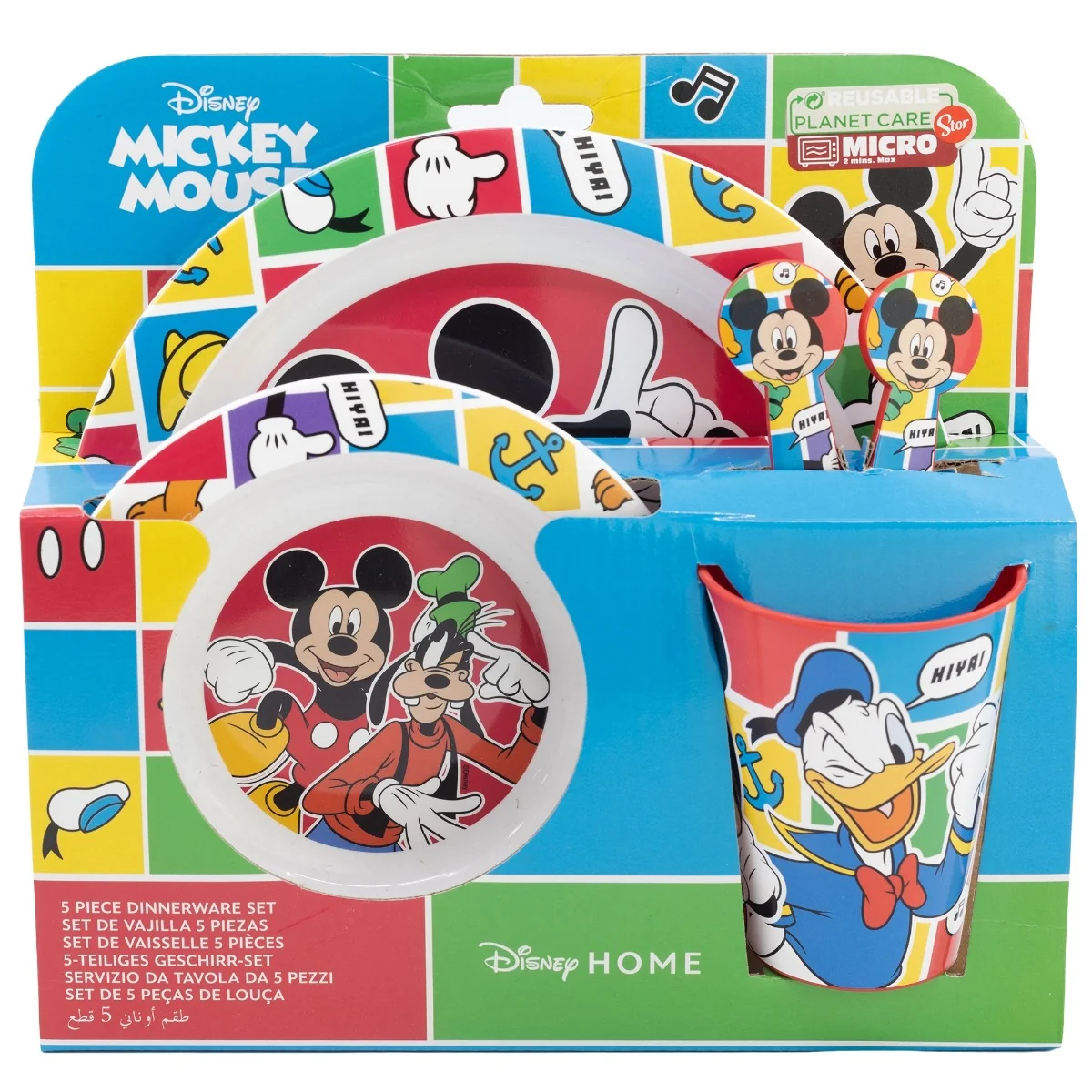 Set de masa Mickey 5 piese, 1 bucata, Kidscenter 