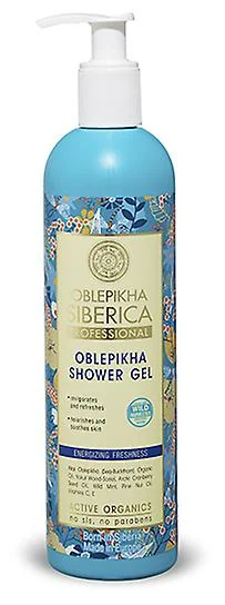 Gel de dus energizant Oblepikha, 400ml, Natura Siberica