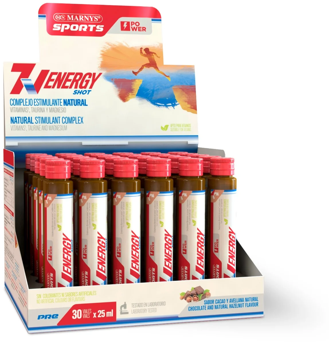 7V Energy Shots, 30 x 25ml, Marnys