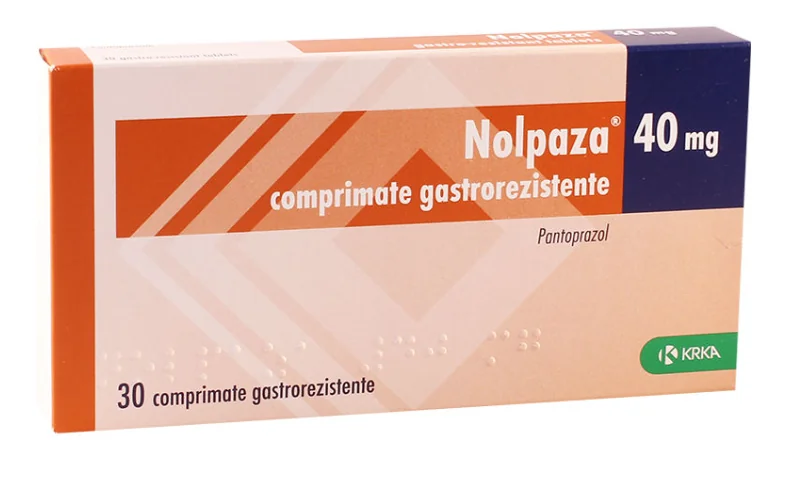 Nolpaza 40mg, 30 comprimate, KRKA