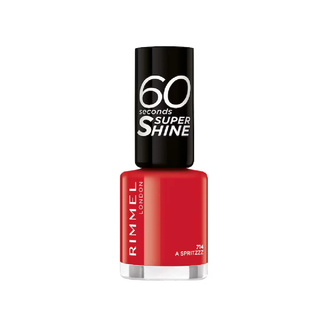 Lac de unghii 60 Seconds Super Shine 714 A Spritzzz, 8ml, Rimmel London