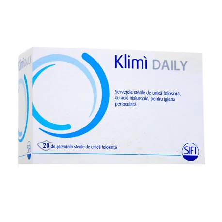 Klimi Daily servetele sterile, 20 bucati, Sifi