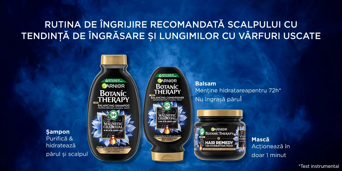 Botanic Therapy Magnetic Charcoal - Rutina de ingrijire