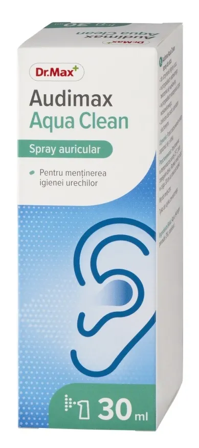 Dr. Max Audimax Aqua Clean spray auricular, 30ml 