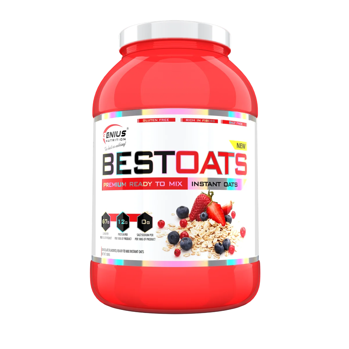 Bestoats ciocolata, 1000g, Genius Nutrition