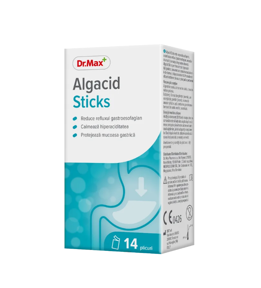 Dr. Max Algacid Sticks, 14 plicuri