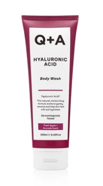 Gel de dus cu acid hialuronic, 250ml, Q+A