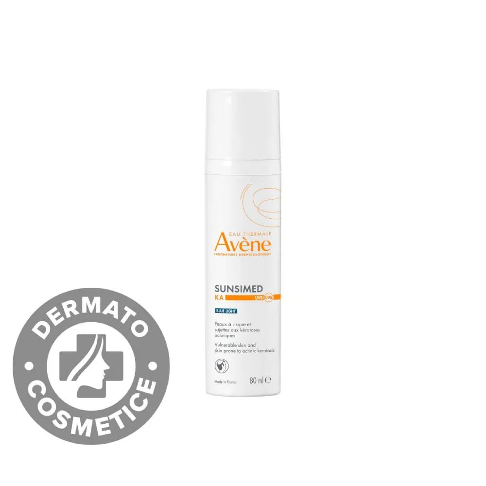 Crema cu protectie solara SPF50+ pentru pielea predispusa la keratoza actinica Sunsimed KA, 80ml, Avene