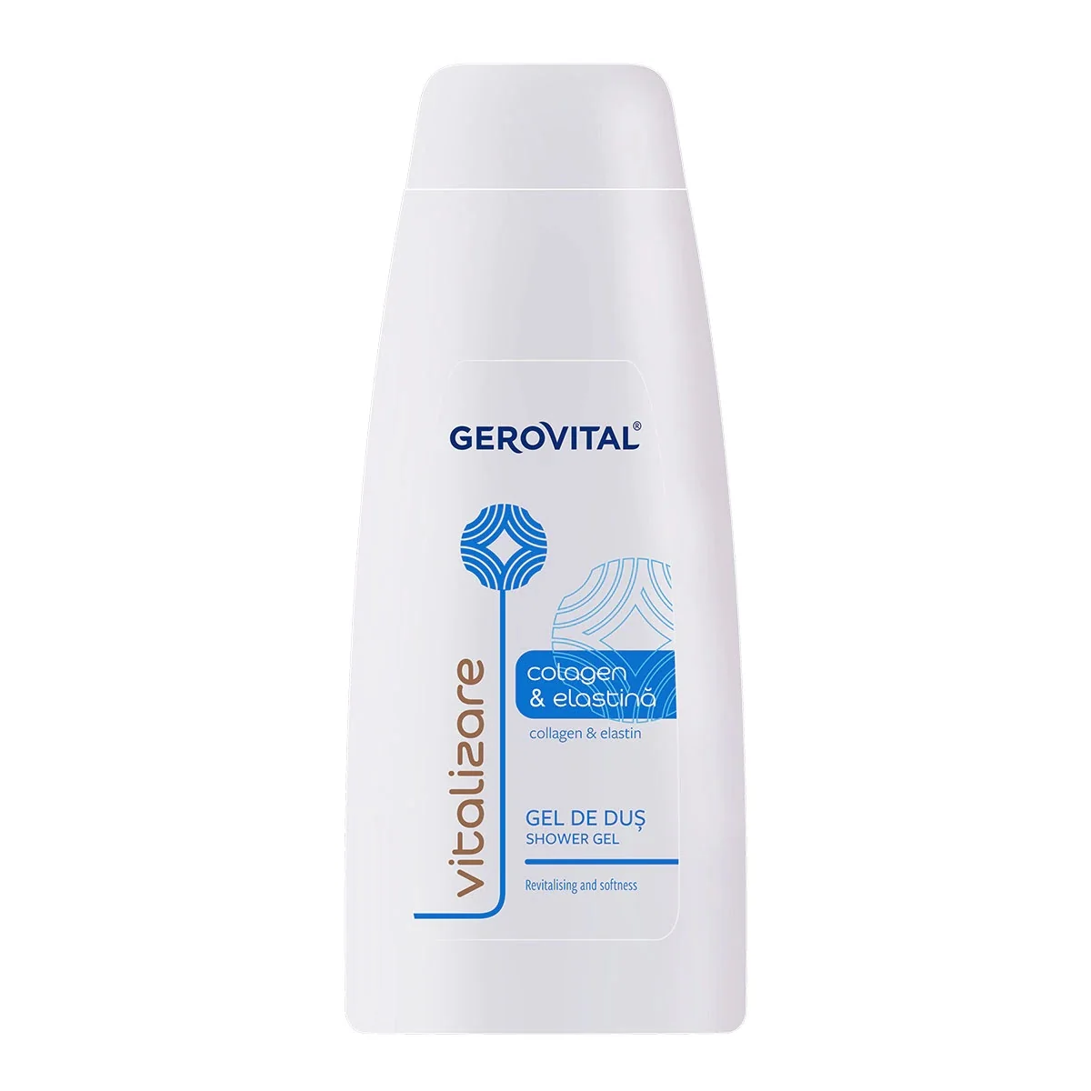 Gel de dus cu colagen si elastina, 750ml, Gerovital