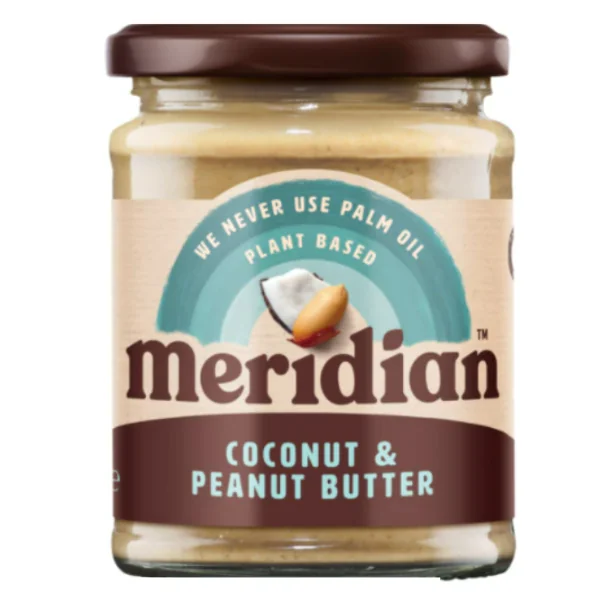 Crema de arahide cu cocos, 280g, Meridian