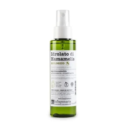 Hidrolat bio (apa florala) de hamamelis, 100ml, La Saponaria