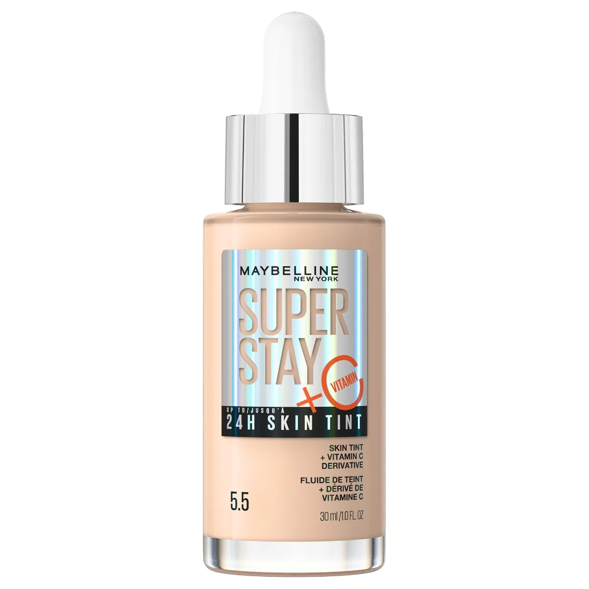 Fond de ten Super Stay Glow Skin Tint 05.5, 30ml, Maybelline 