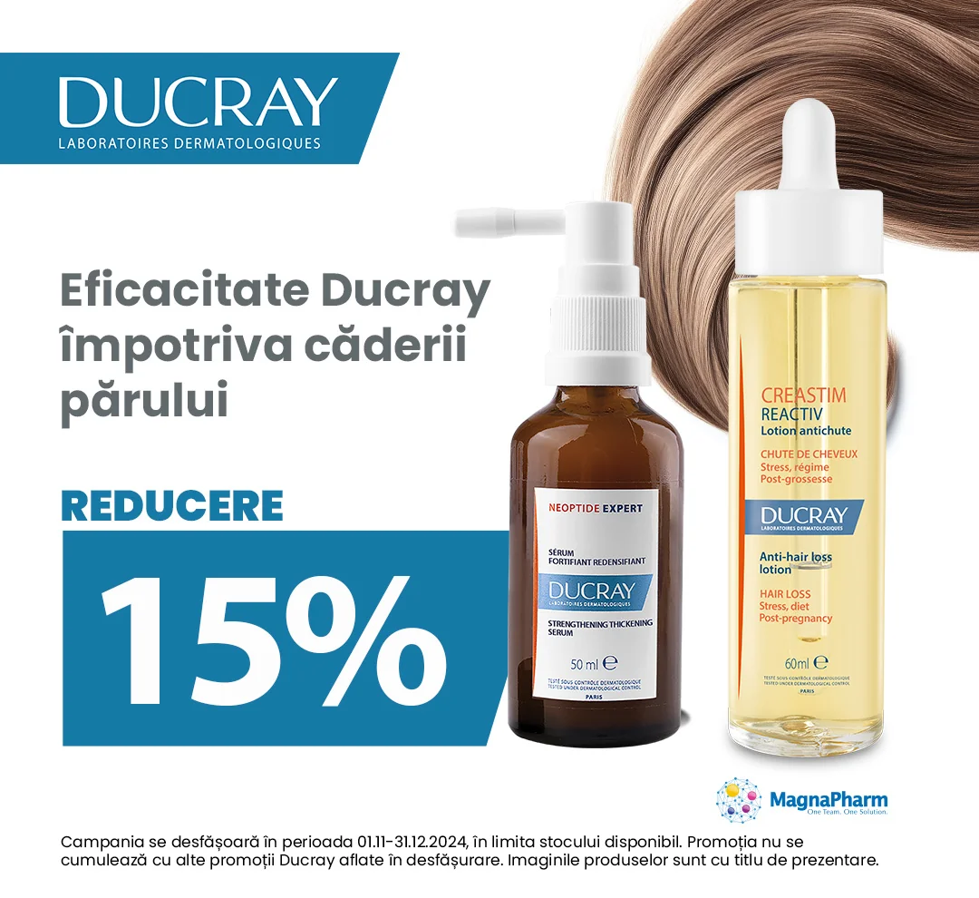 Ofertele lunii noiembrie + decembrie 2024 Ducray Cadere par