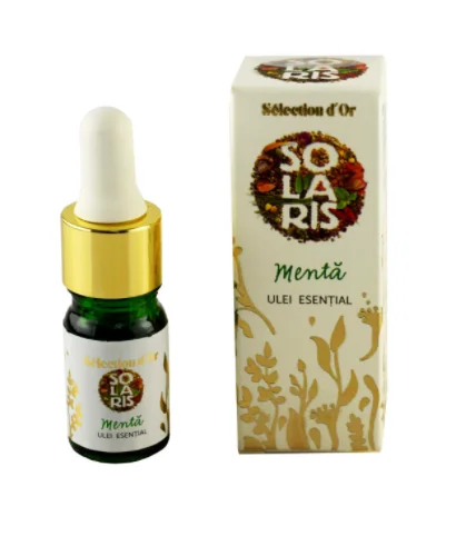 Ulei esential Selection d’Or cu menta, 5ml, Solaris