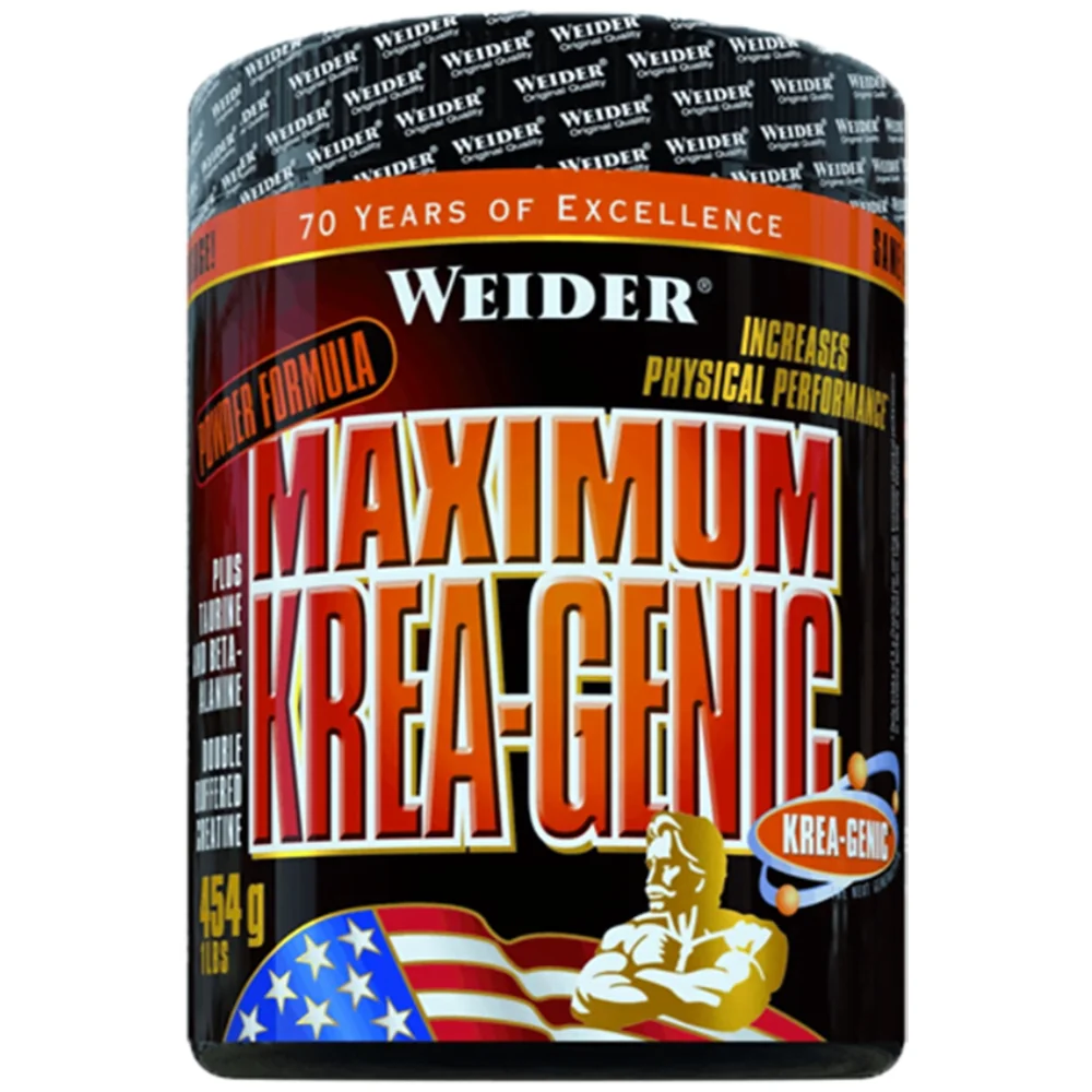 Creatina pulbere Maximum Krea-Genic, 554g, Weider