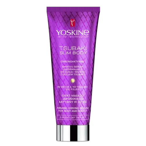 Ser cronoactiv pentru fermitatea corpului si a bustului Tsubaki Slim Body, 200ml, Yoskine 