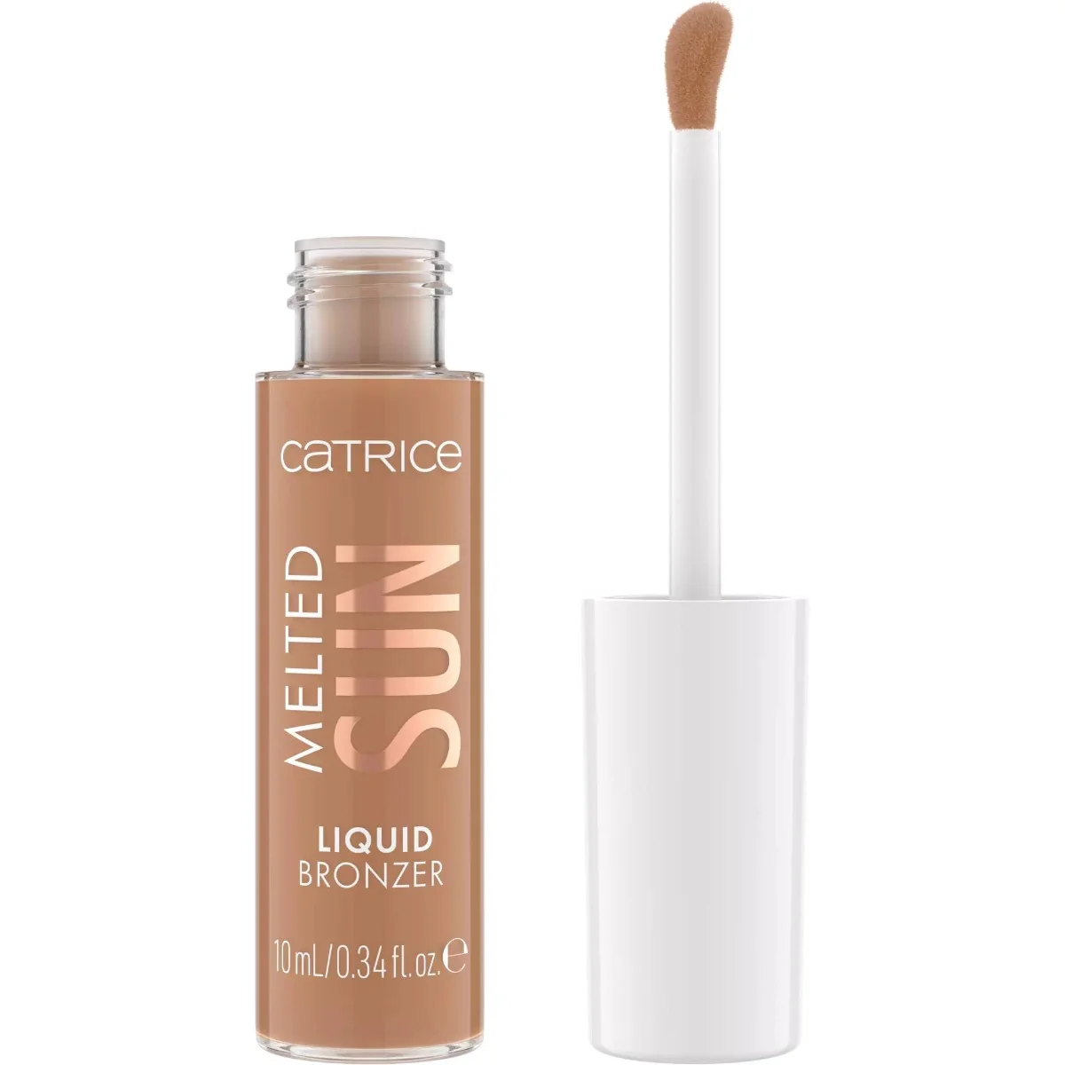 Bronzer lichid pentru fata Melted Sun 015 Sunkissed, 10ml, Catrice 