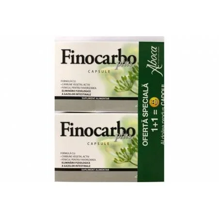 Finocarbo Plus 1+1, 10 + 10 capsule, Aboca