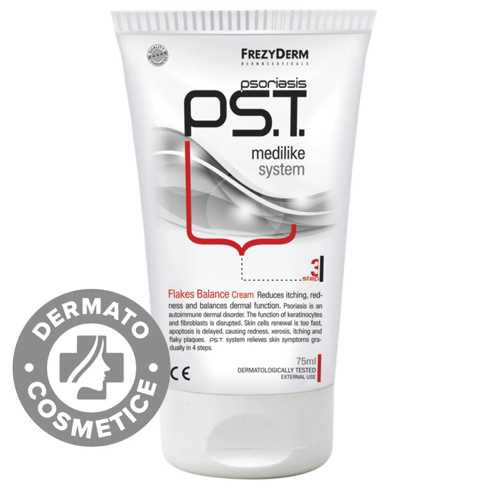 Crema pentru refacerea barierei cutanate pentru psoriazis PS.T. 3, 75ml, Frezyderm