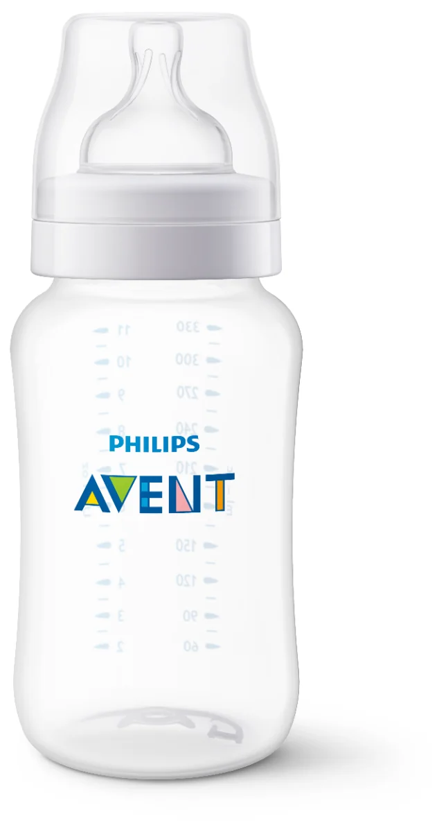 Biberon anti-colici pentru +3 luni Natural Response SCY106/01, 330ml, Philips Avent 