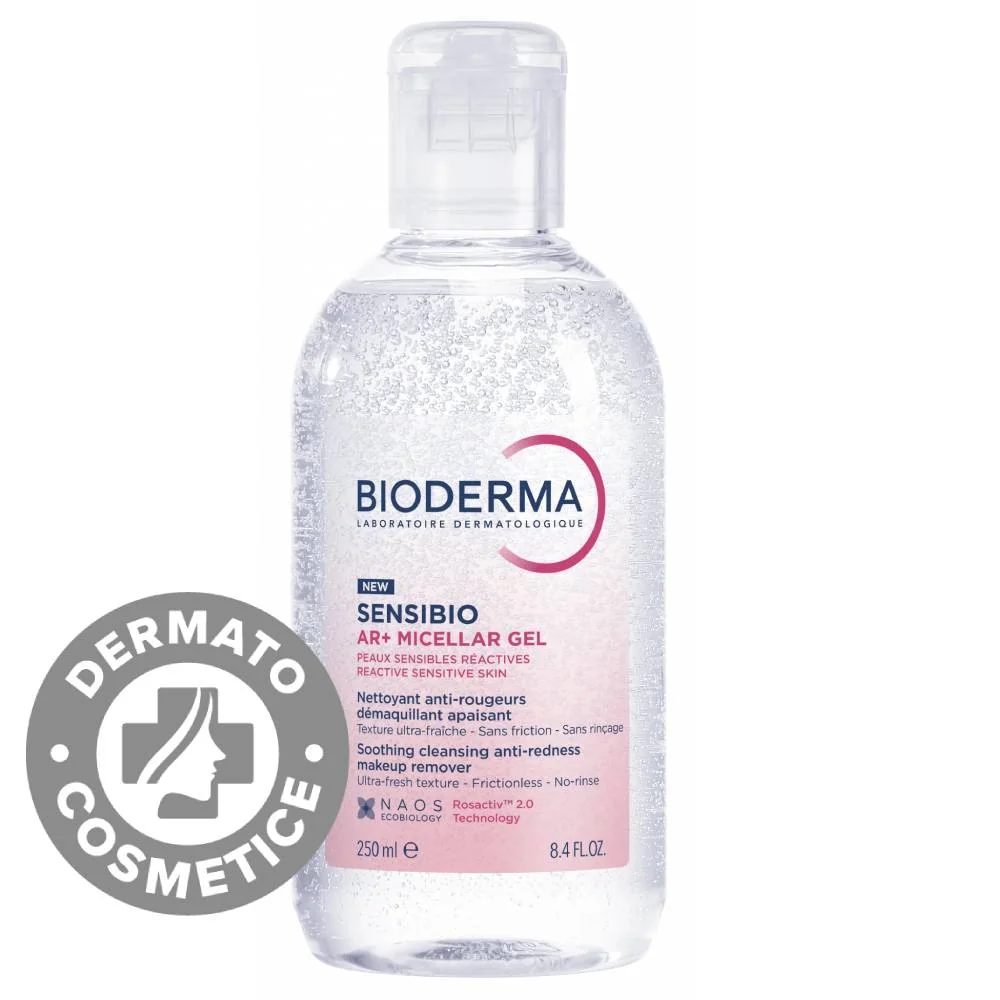 Gel micelar Sensibio AR+, 250ml, Bioderma 