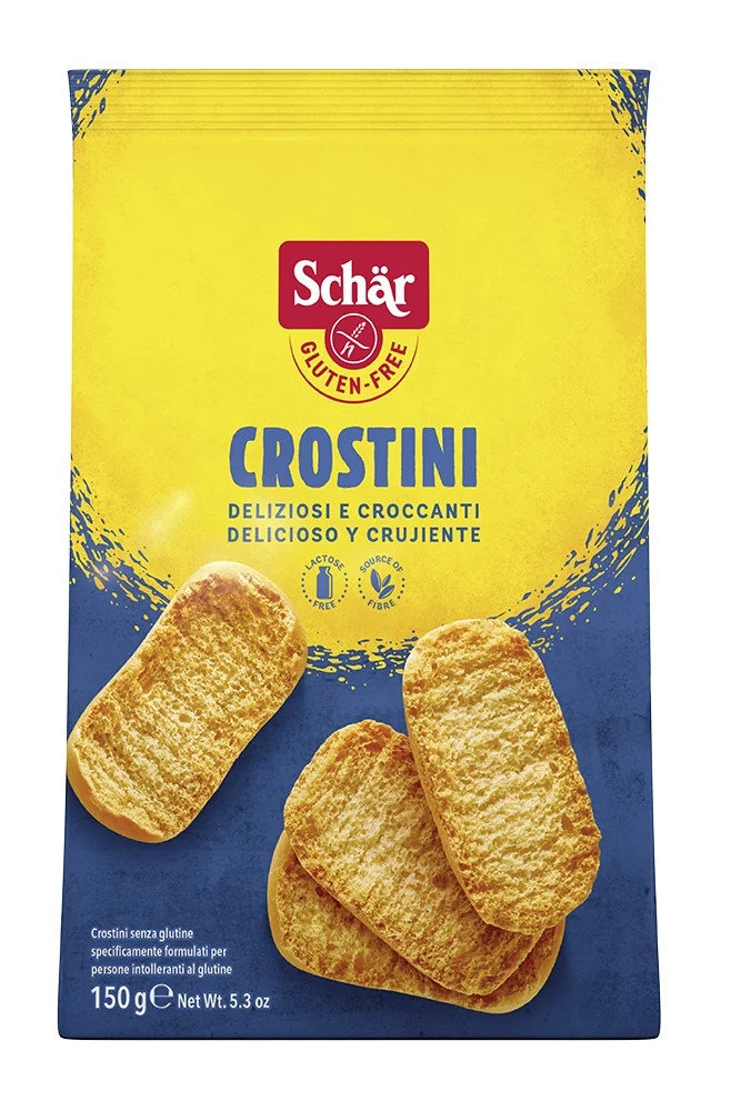 Paine prajita fara gluten Crostini, 150g, Schar