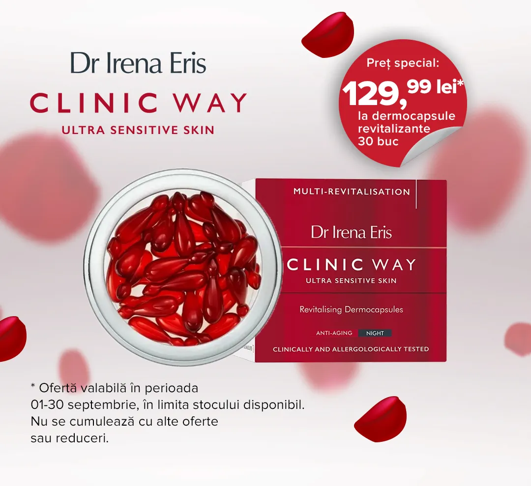 Ofertele lunii septembrie 2024 Clinic Way dermocapsule