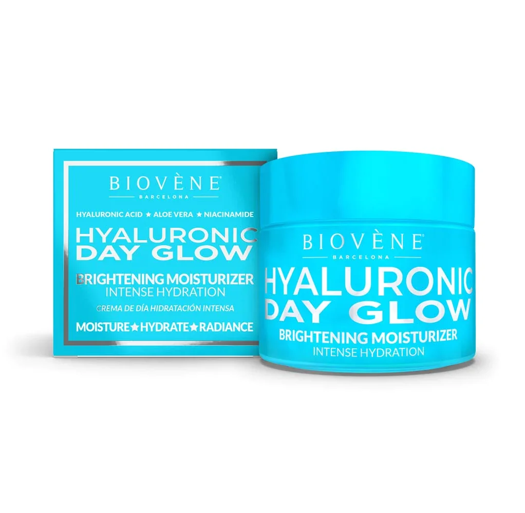 Crema hidratanta de zi Hyaluronic Day Glow, 50ml, Biovene 