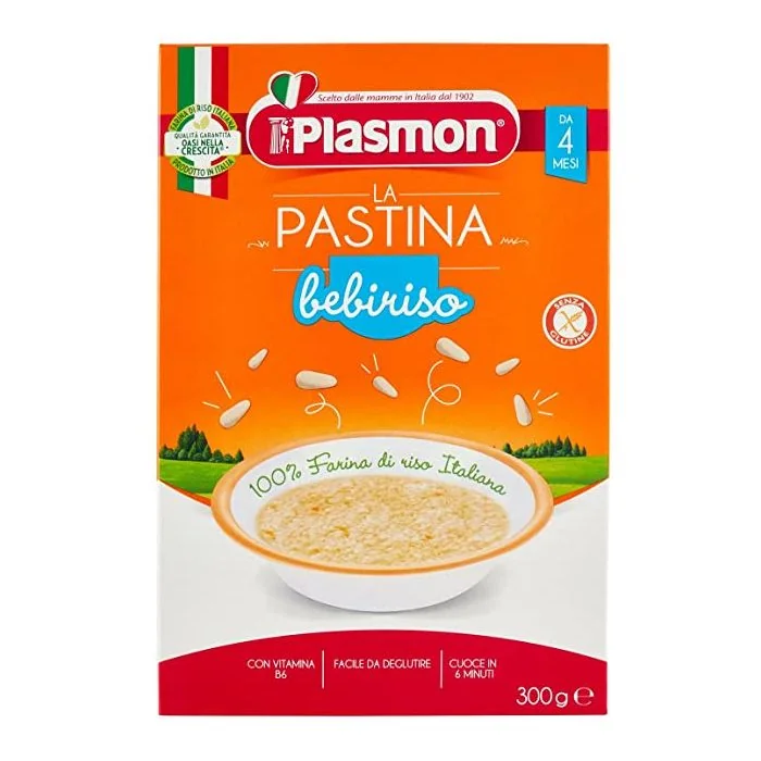 Paste fara gluten Bebiriso 4 luni+, 300g, Plasmon